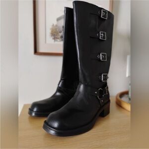 New WOT Wild Fable moto Buckle Boots Size 8.5